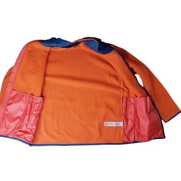 NWT COTOPAXI Teca Fleece Full Zip Jacket Men's Large in Orange w/ *Company LOGO* - Picture 6 of 11